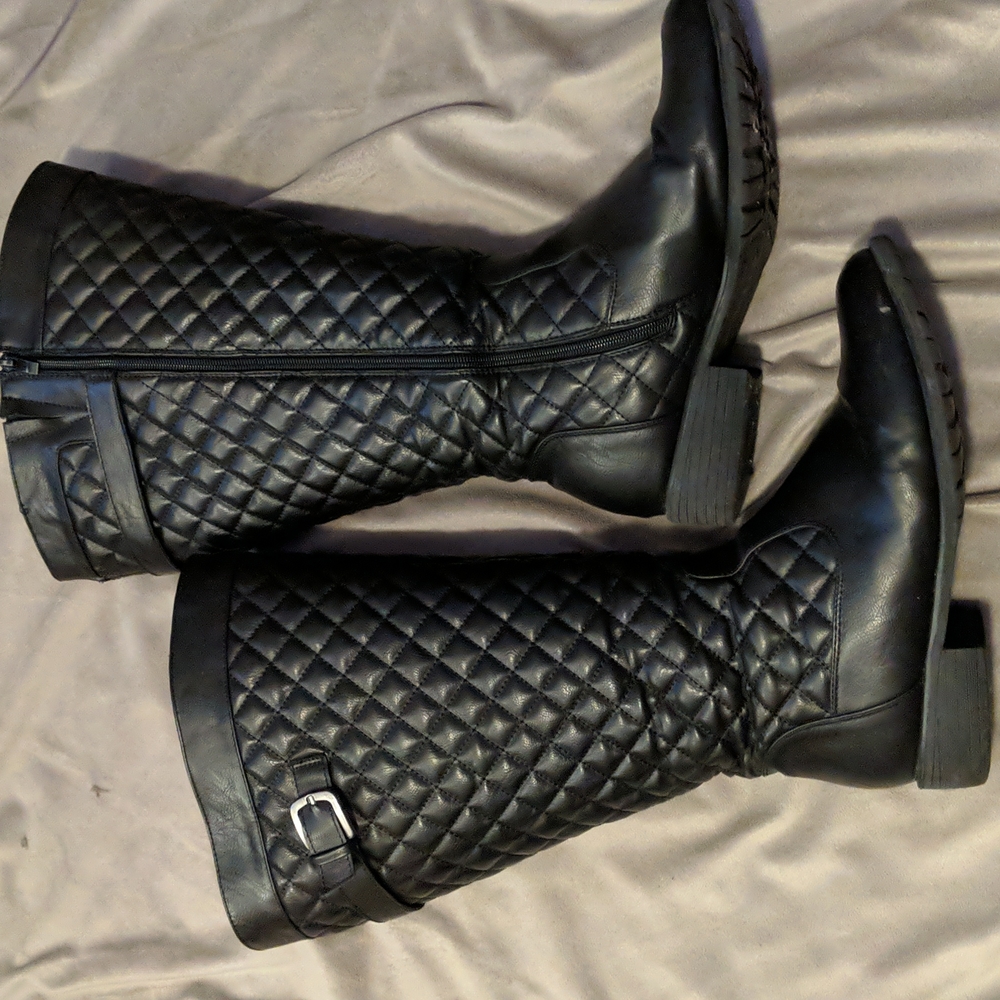 Extra wide calf boots